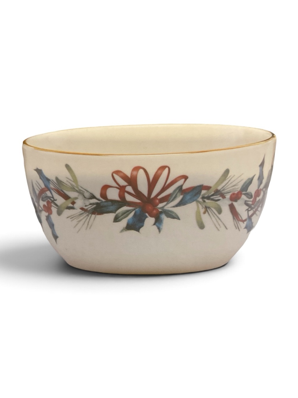 Lenox Winter Greetings 5" Bowl NIP - Picture 2 of 4